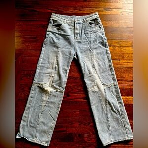 Aelfric Eden star knee washed shorts